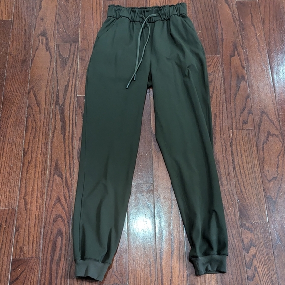 Lululemon Stretch Luxtreme High-Rise Pant Full Length Rainforest Green - size 2 - Picture 7 of 10
